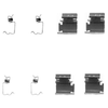 Mintex Brake Pad Accessory Fitting Kit Full Set Front Or Rear Axle MBA1218 thumbnail