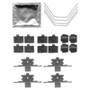 Mintex Brake Pad Accessory Fitting Kit Full Set Front Axle MBA1791 thumbnail
