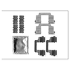 Mintex Brake Pad Accessory Fitting Kit Full Set Rear Axle MBA1806 thumbnail