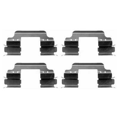 Mintex Brake Pad Accessory Fitting Kit Full Set Front Axle MBA1648