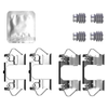 Mintex Brake Pad Accessory Fitting Kit Full Set Front Axle MBA0116 thumbnail