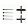 Mintex Brake Pad Accessory Fitting Kit Full Set Rear Axle MBA1271 thumbnail