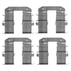 Mintex Brake Pad Accessory Fitting Kit Full Set Rear Axle MBA1734 thumbnail
