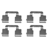 Mintex Brake Pad Accessory Fitting Kit Full Set Rear Axle MBA1733 thumbnail
