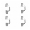 Mintex Brake Pad Accessory Fitting Kit Full Set Rear Axle MBA1749 thumbnail