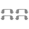 Mintex Brake Pad Accessory Fitting Kit Full Set Front Axle MBA1686 thumbnail