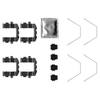 Mintex Brake Pad Accessory Fitting Kit Full Set Front Axle MBA0057 thumbnail