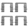 Mintex Brake Pad Accessory Fitting Kit Full Set Front Axle MBA1744 thumbnail