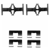 Mintex Brake Pad Accessory Fitting Kit Full Set Front Or Rear Axle MBA1203 thumbnail