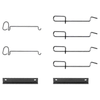 Mintex Brake Pad Accessory Fitting Kit Full Set Front Axle MBA1070 thumbnail