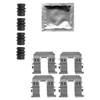 Mintex Brake Pad Accessory Fitting Kit Full Set Rear Axle MBA1847 thumbnail