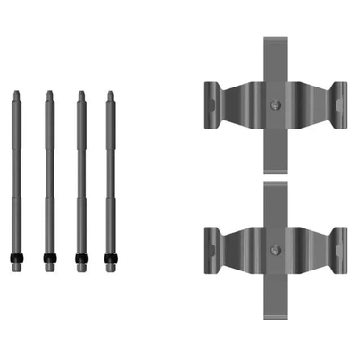 Mintex Brake Pad Accessory Fitting Kit Full Set Front Axle MBA0107