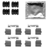 Mintex Brake Pad Accessory Fitting Kit Full Set Front Axle MBA1835 thumbnail