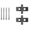Mintex Brake Pad Accessory Fitting Kit Full Set Front Axle MBA1296 thumbnail