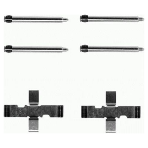 Mintex Brake Pad Accessory Fitting Kit Full Set Rear Axle MBA1101