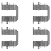 Mintex Brake Pad Accessory Fitting Kit Full Set Rear Axle MBA1746 thumbnail