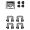 Mintex Brake Pad Accessory Fitting Kit Full Set Rear Axle MBA1856 thumbnail