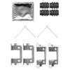 Mintex Brake Pad Accessory Fitting Kit Full Set Front Axle MBA1811 thumbnail