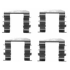 Mintex Brake Pad Accessory Fitting Kit Full Set Front Axle MBA1708 thumbnail