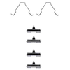 Mintex Brake Pad Accessory Fitting Kit Full Set Rear Axle MBA1270 thumbnail