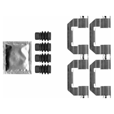 Mintex Brake Pad Accessory Fitting Kit Full Set Front Axle MBA0011