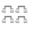 Mintex Brake Pad Accessory Fitting Kit Full Set Rear Axle MBA1679 thumbnail
