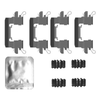 Mintex Brake Pad Accessory Fitting Kit Full Set Front Axle MBA0087 thumbnail