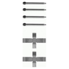 Mintex Brake Pad Accessory Fitting Kit Full Set Rear Axle MBA1076 thumbnail