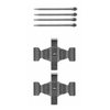 Mintex Brake Pad Accessory Fitting Kit Full Set Front Axle MBA1636 thumbnail