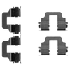 Mintex Brake Pad Accessory Fitting Kit Full Set Rear Axle MBA1712 thumbnail