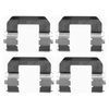 Mintex Brake Pad Accessory Fitting Kit Full Set Front Axle MBA1617 thumbnail