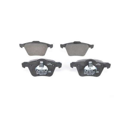 Bosch Brake Pads Full Set Of 4 Front 0986494245
