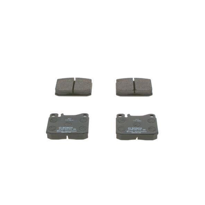 Bosch Brake Pads Full Set Of 4 Front 0986463412