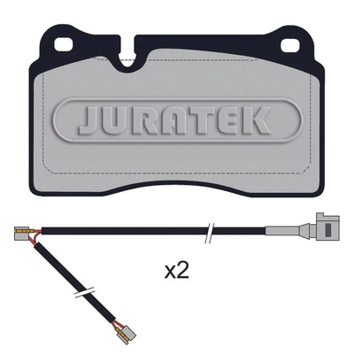 Juratek Brake Pads Full Set of 4 With 2 X Separate Wear Leads (390Mm) Front JCP062