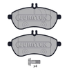 Juratek Brake Pads Full Set of 4 With 4 X Bolts Front JCP1978 thumbnail