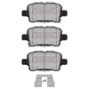 Juratek Brake Pads Full Set of 4 With Fitting Kit Rear JCP8160 thumbnail
