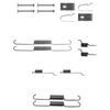 Mintex Brake Shoes Accessory Fitting Kit Rear Axle MBA811 thumbnail