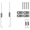Mintex Brake Shoes Accessory Fitting Kit Rear Axle MBA888 thumbnail