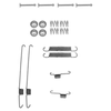 Mintex Brake Shoes Accessory Fitting Kit Rear Axle MBA2001 thumbnail
