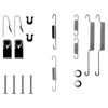 Mintex Brake Shoes Accessory Fitting Kit Rear Axle MBA654 thumbnail