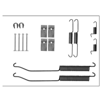Mintex Brake Shoes Accessory Fitting Kit Rear Axle MBA36
