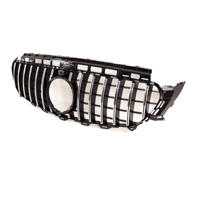 Fits Mercedes E Class W213 S213 C238 A238 2016-2020 Front Bumper Grille Chrome & Black Sport - image 4