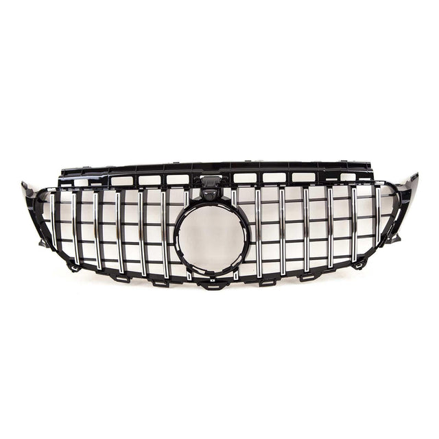 Fits Mercedes E Class W213 S213 C238 A238 2016-2020 Front Bumper Grille Chrome & Black Sport - image 2