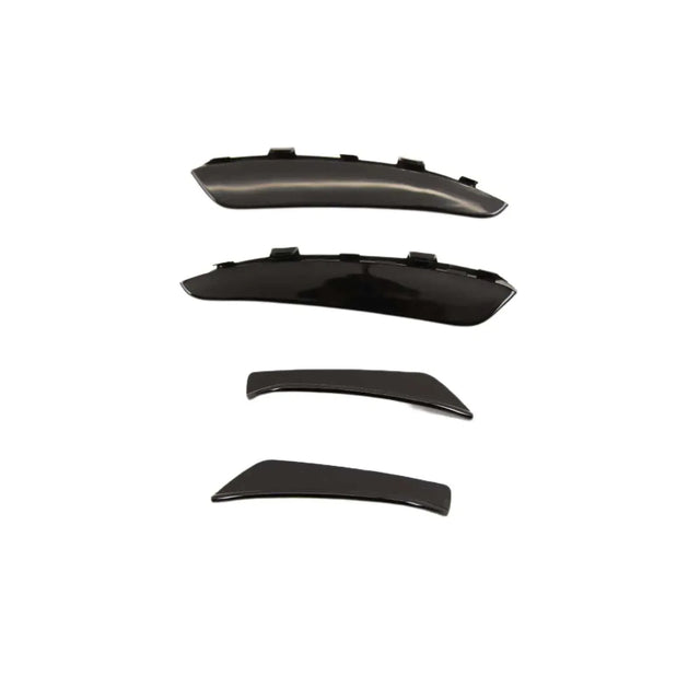 Fits Mercedes A Class W177 A35 2018-2022 Front Bumper Splitter Front Canards Aero Kit Sport Gloss Black - image 2