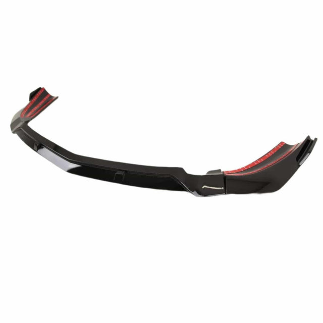 Fits Mercedes A-Class W177 2018-2022 Front Lip Splitter Spoiler Sport Gloss Black - image 3