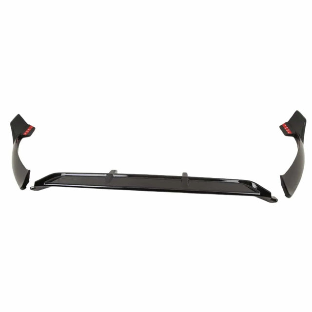 Fits Mercedes C-Class W205 C205 2014-2018 Front Lip Splitter Spoiler C63S Sport Gloss Black - image 2