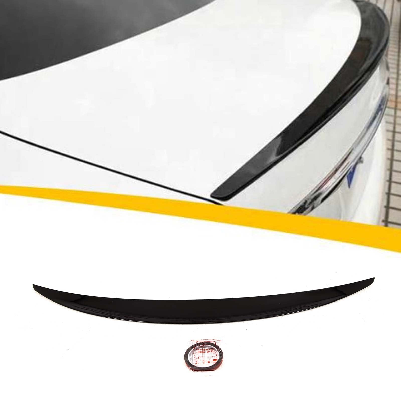 BZ5160 Mercedes E-Class W213 2016-2023 Rear Trunk Boot Lip Spoiler AMG Style Gloss Black