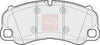 Apec Brake Pads Set PAD2019 thumbnail