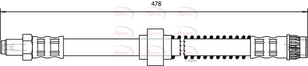 Apec Brake Hose HOS3084 - image 2