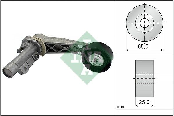 INA Drive Belt Tensioner Pulley 534031810 - image 2